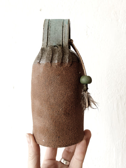 Vintage Handmade Stoneware Bell