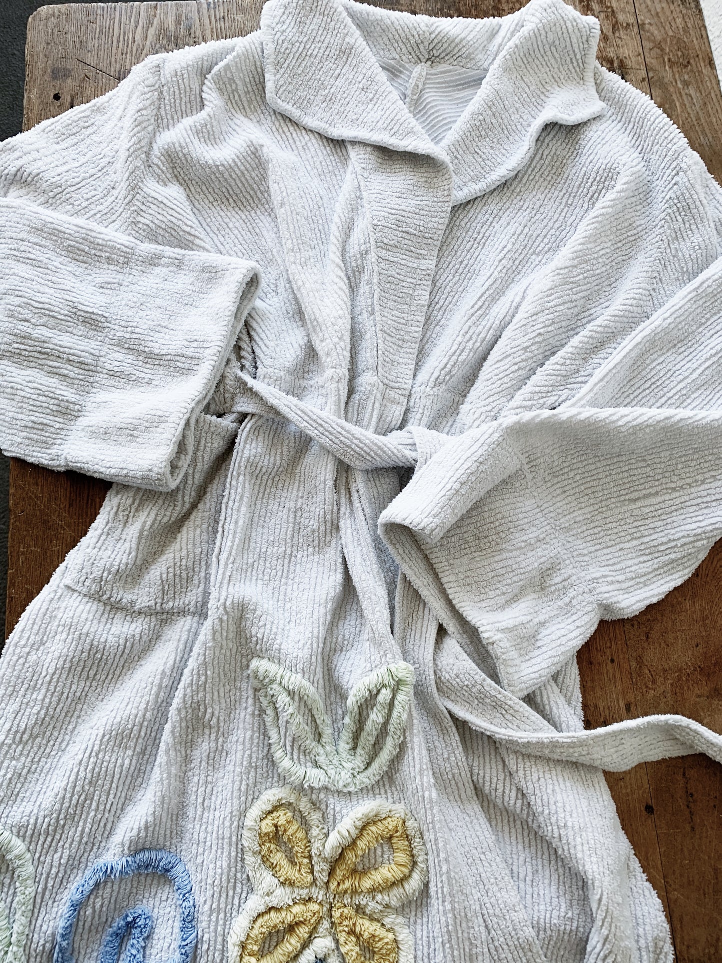Vintage Chenille Robe