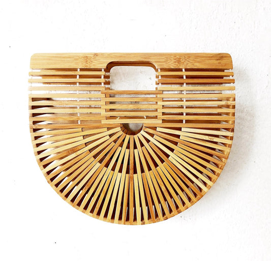Vintage Bamboo Handbag