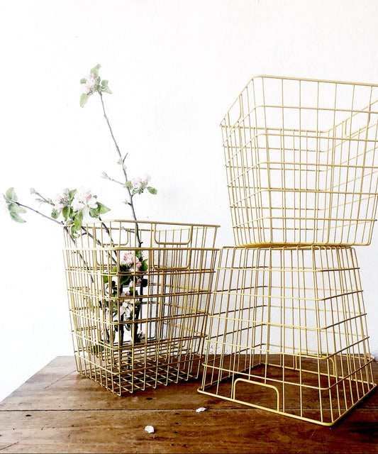 Vintage Locker Basket