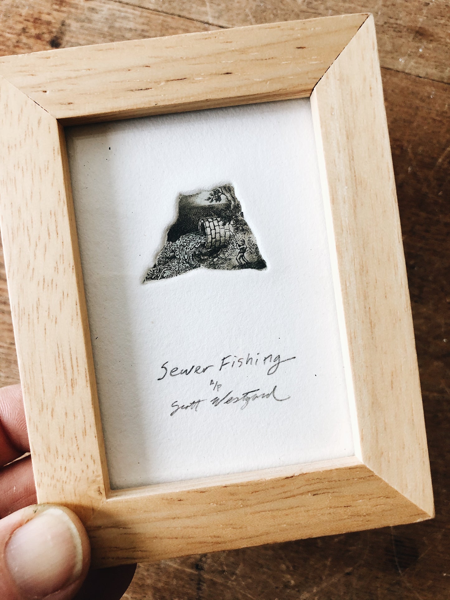 Original Intaglio Etching by Scott Westgard