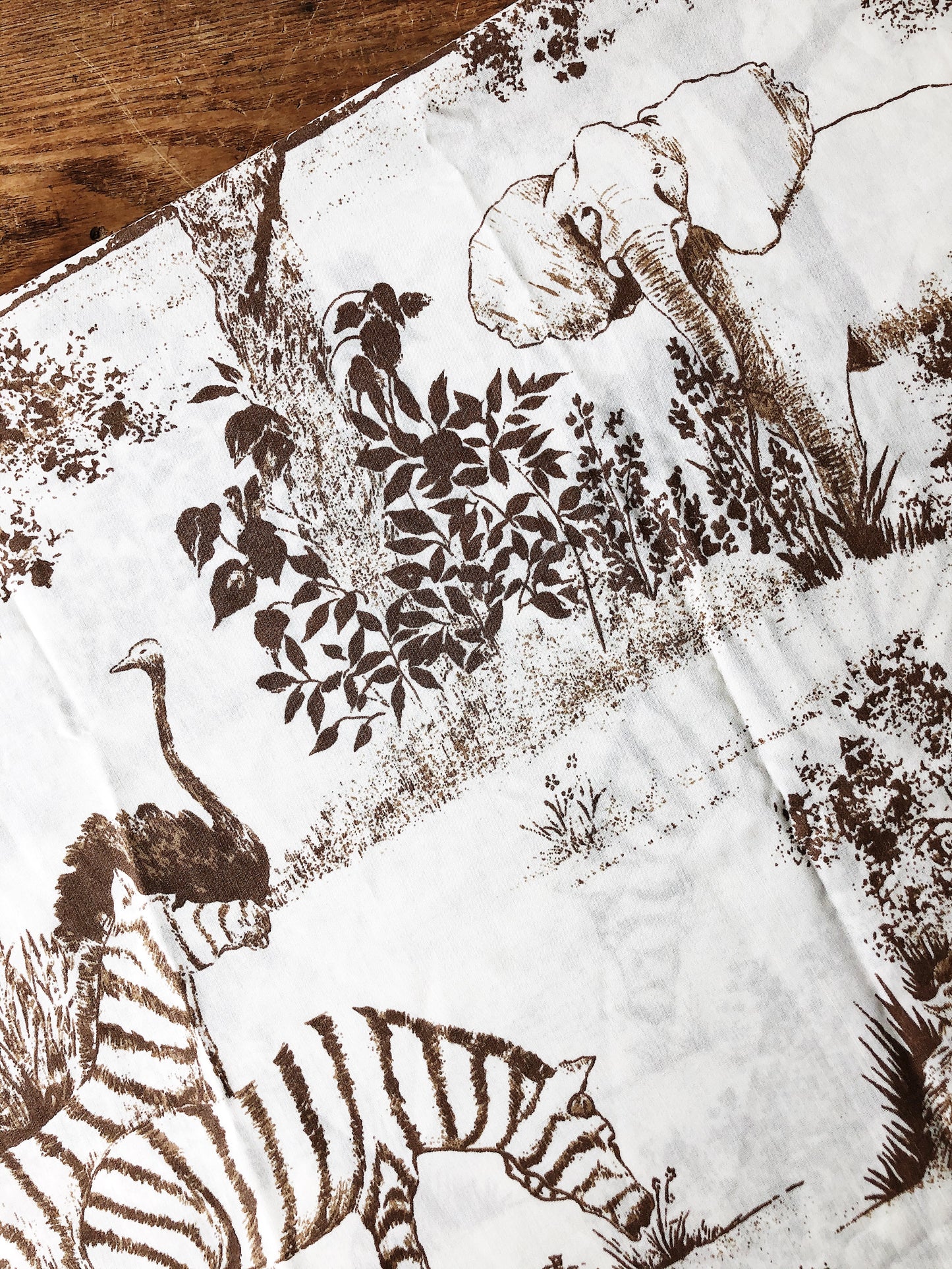 Vintage Full Flat Sheet