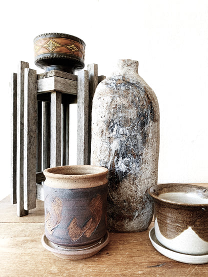 Large Wood Fired Pottery Vase