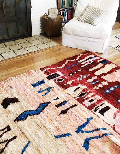 Vintage Moroccan Wool Berber Rug