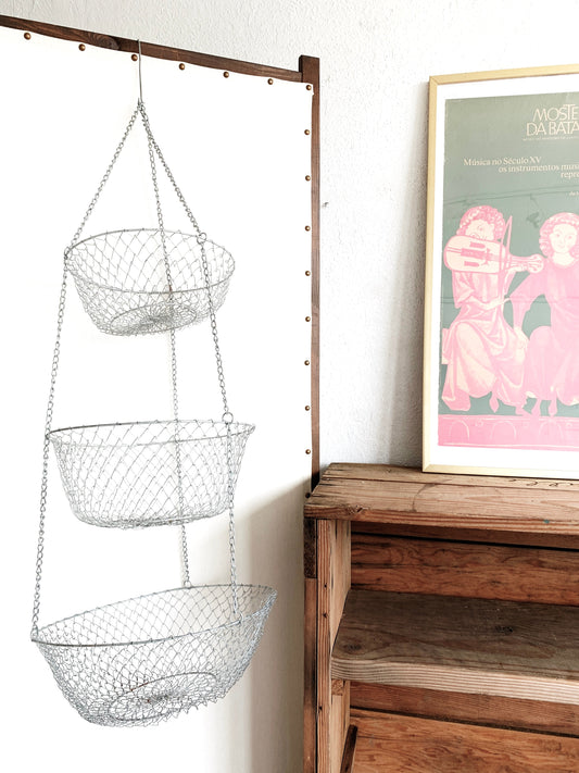 Oversized Vintage Hanging Baskets