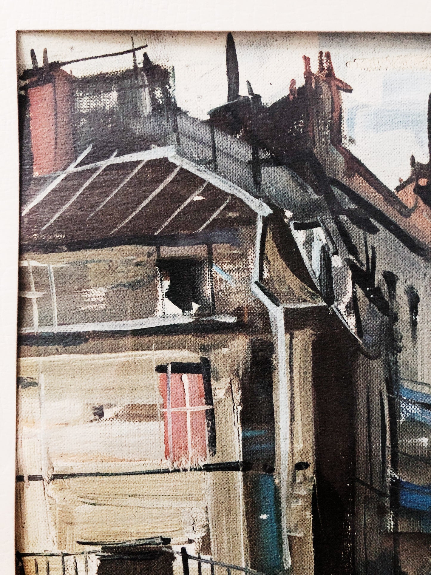 Mid Century Street Painting