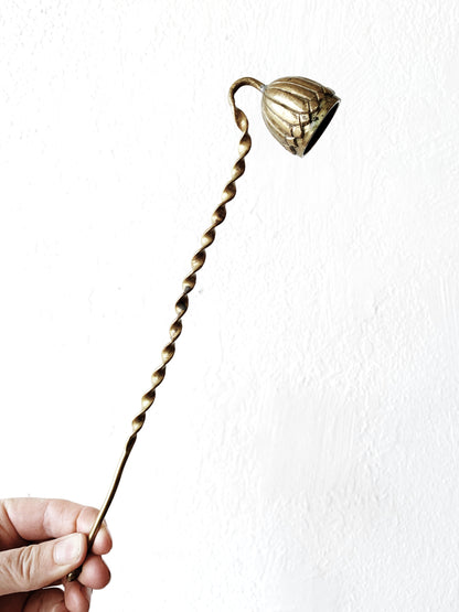 Vintage Brass Candle Snuffer