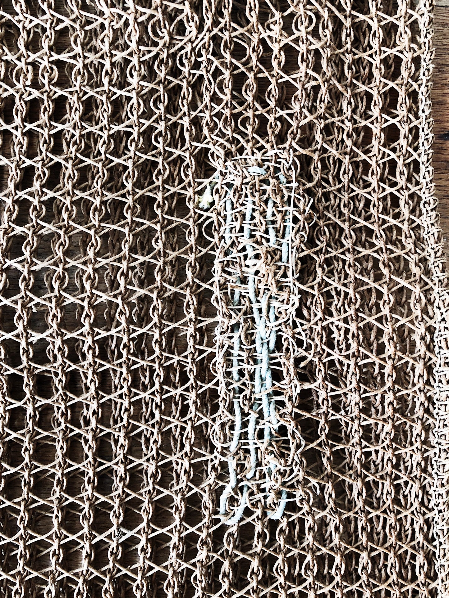 Vintage Netted Tote