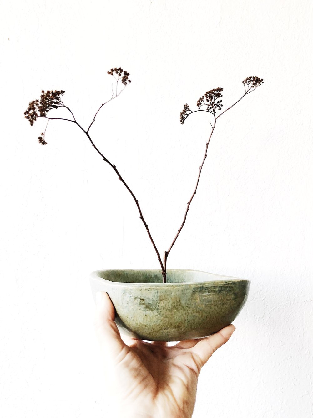 Vintage Sandra Kvalheim Ikebana Vessel