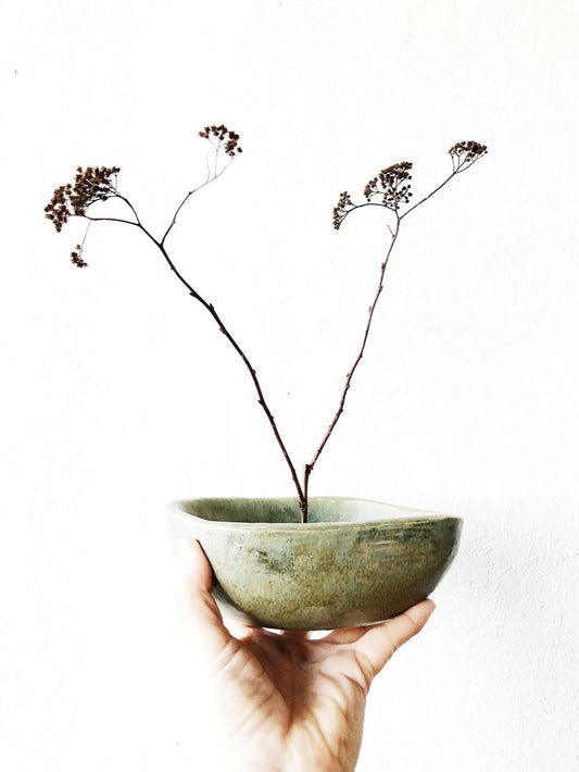 Vintage Sandra Kvalheim Ikebana Vessel