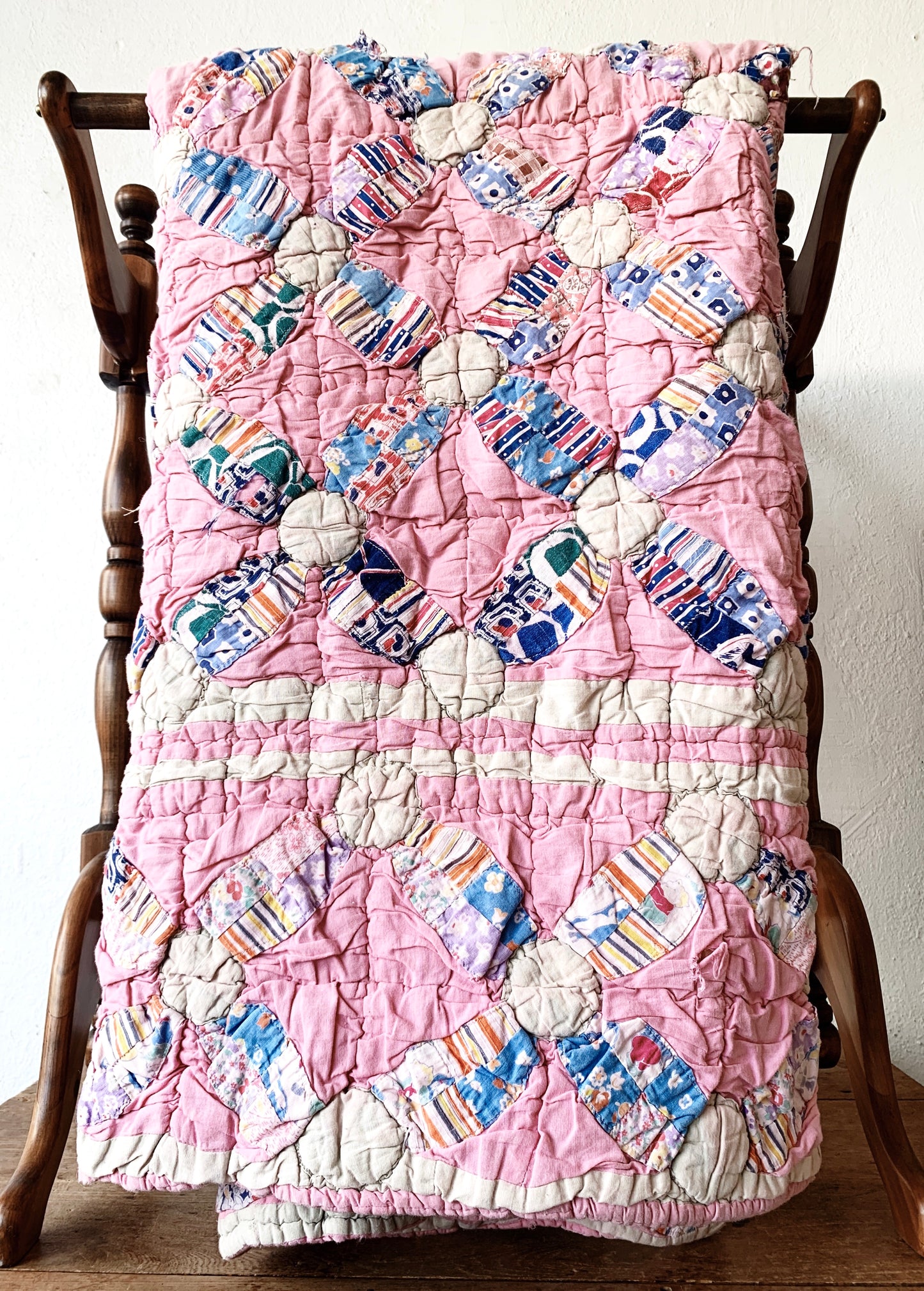 Antique Handmade Cotton Quilt
