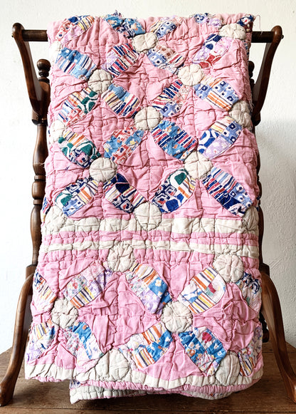 Antique Handmade Cotton Quilt