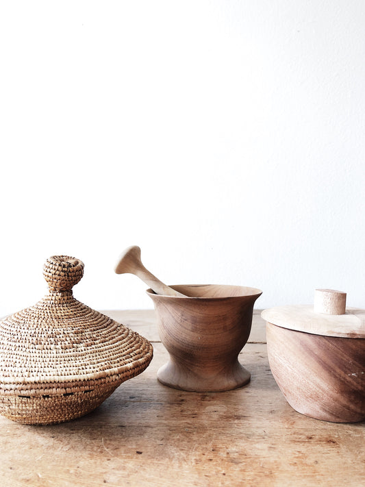 Beautiful Trio of Handmade Kitchen Vessels