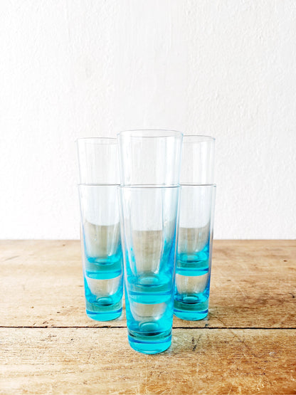 Set Mid Century Cocktail Glasses