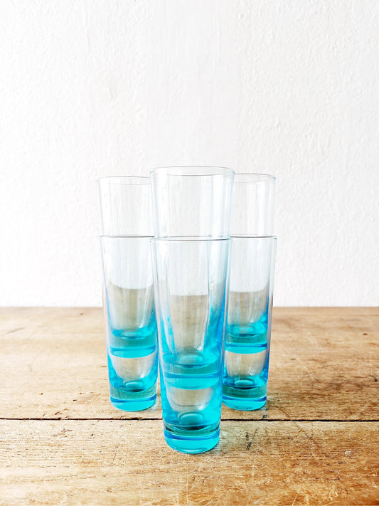 Set Mid Century Cocktail Glasses