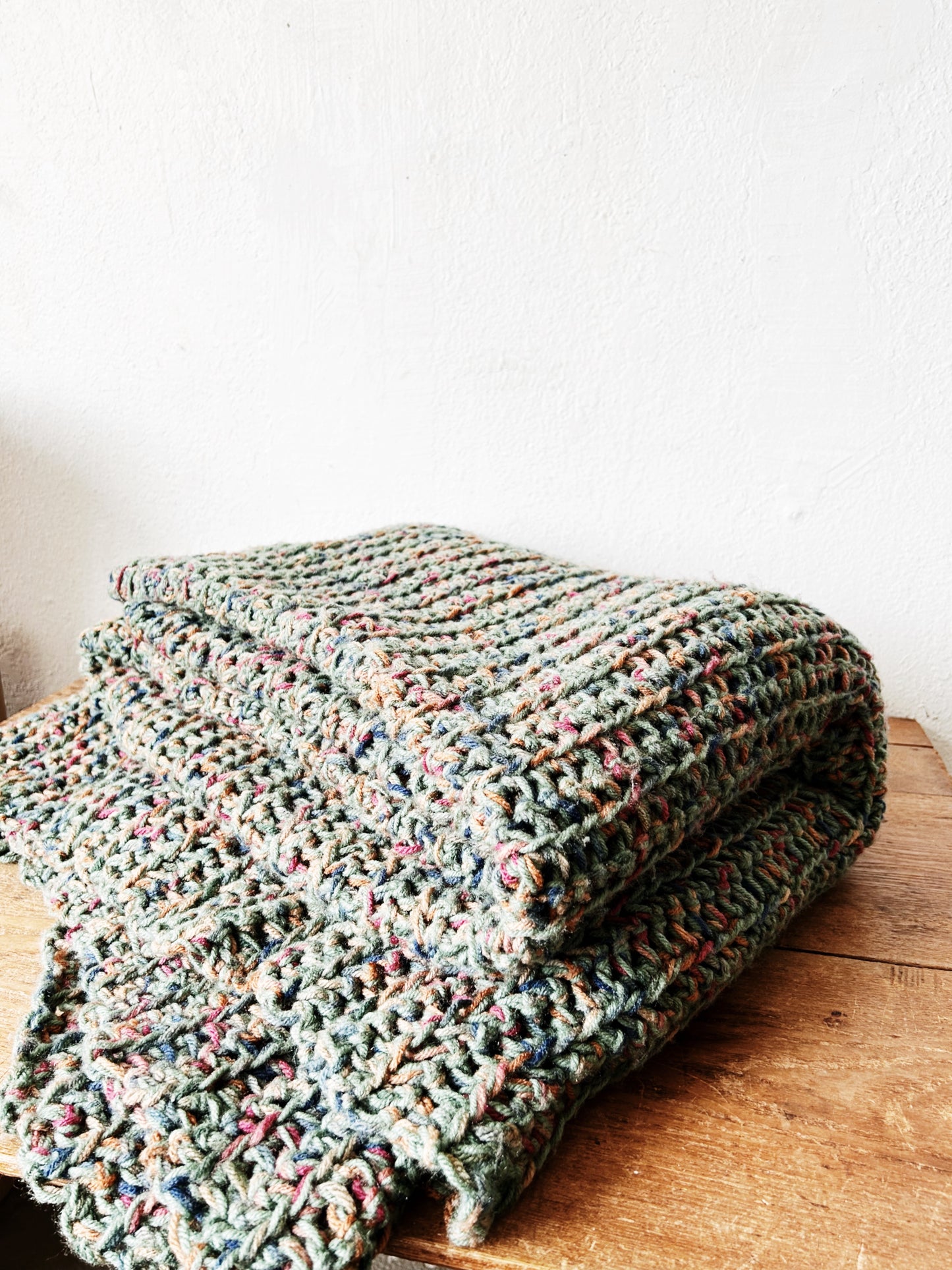 Hand Knit Afghan
