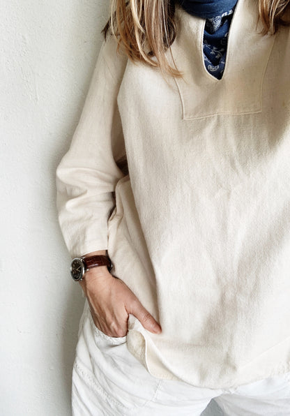 Vintage Cotton Muslin Tunic