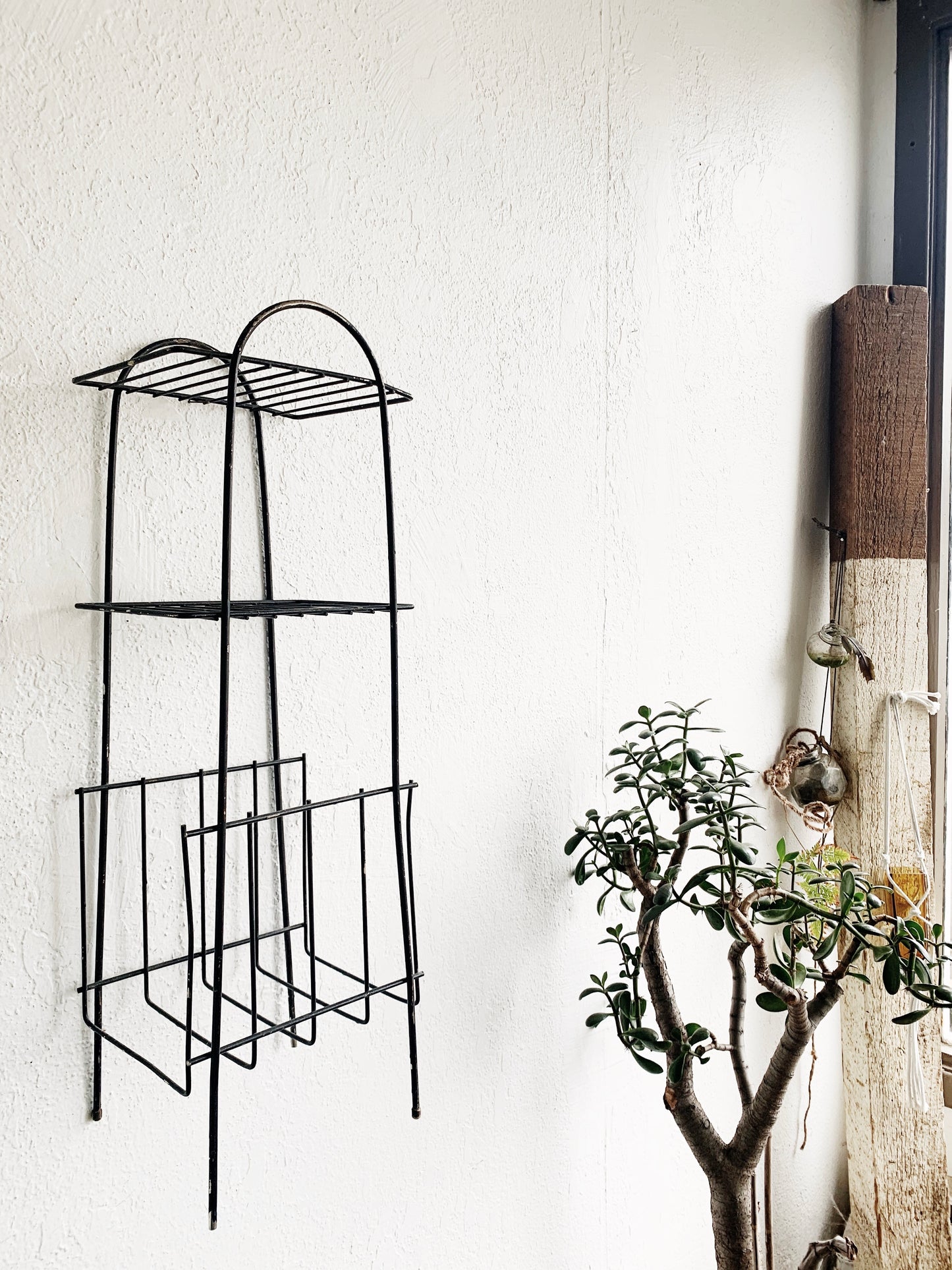 Mid Century Iron Stand