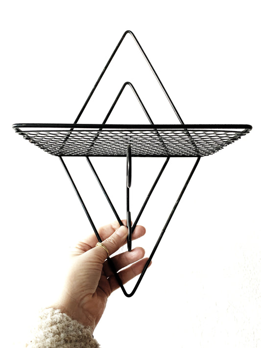 Mid Century Metal Shelf