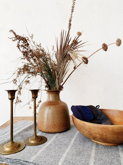 Vintage Brass Candle Holders