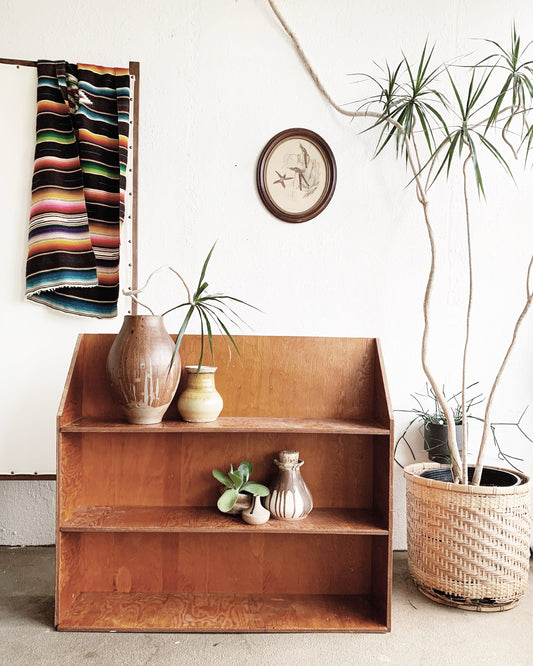 Vintage Handmade Wood  Shelf
