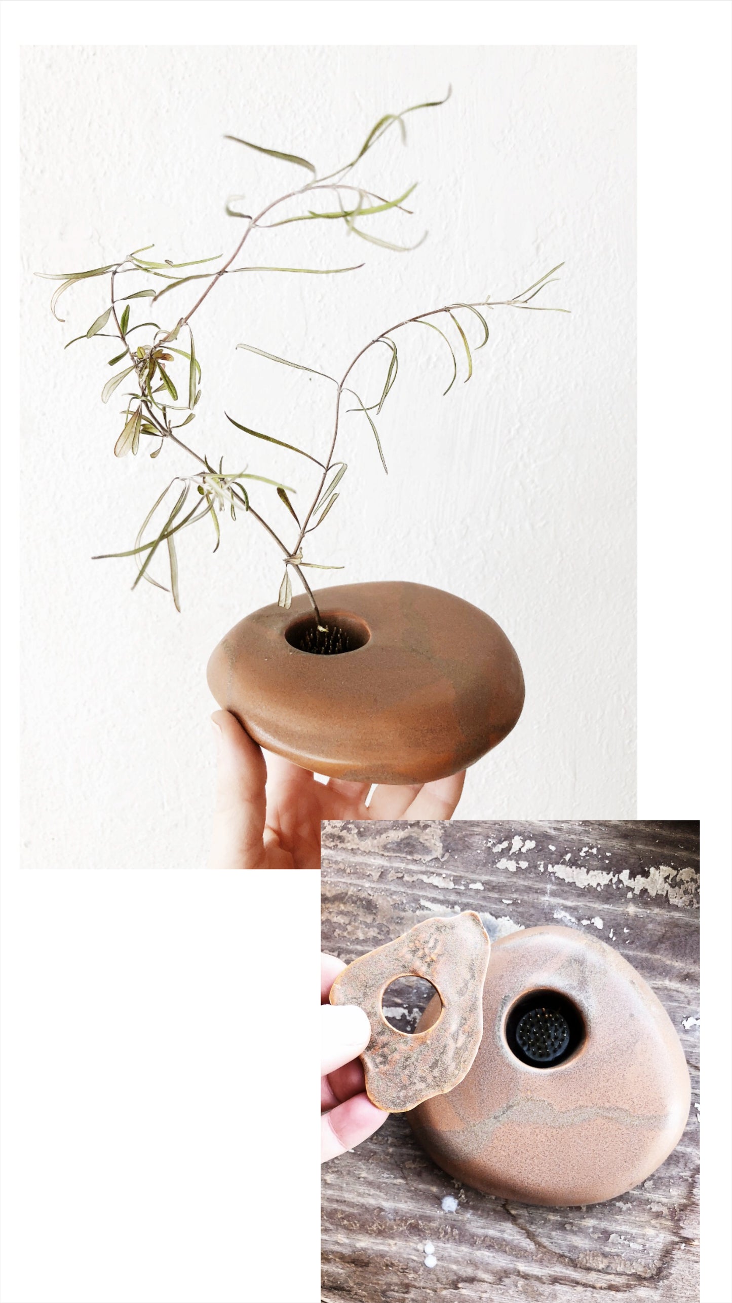 Vintage Japanese Ikebana Vase