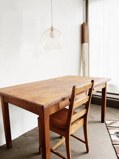 Vintage Library Table