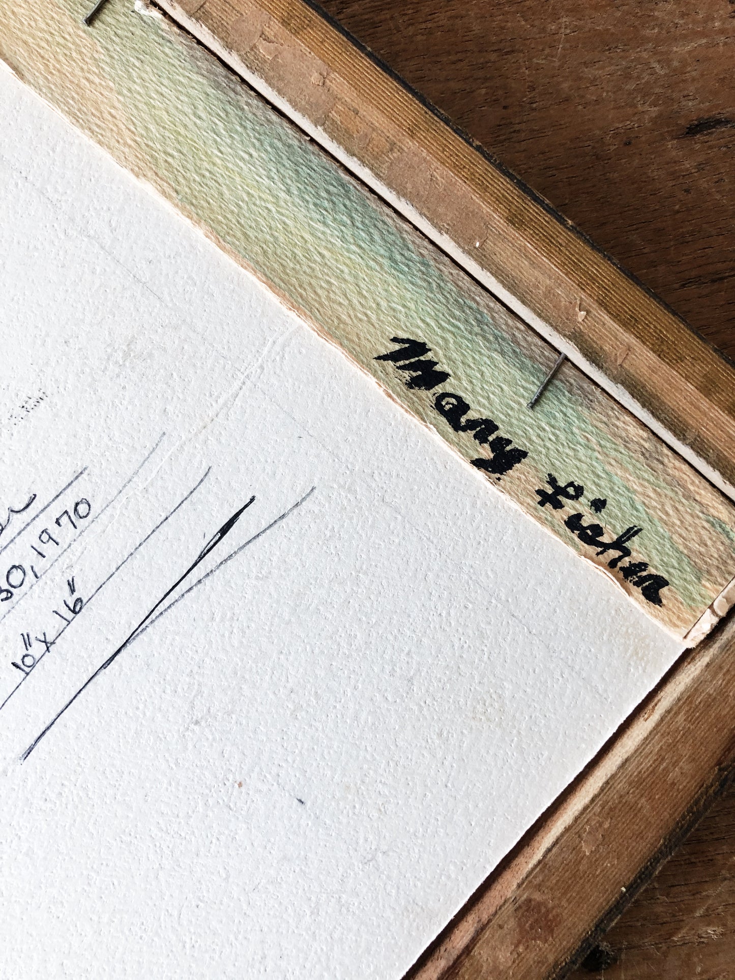 Original Watercolor Greenhouse Painting