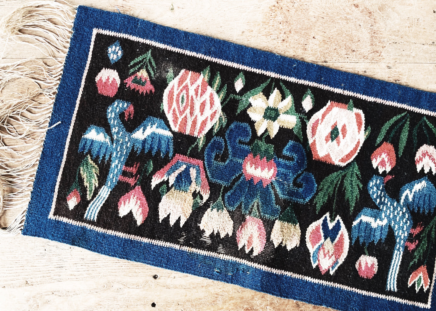 Vintage Woven Norwegian Textile