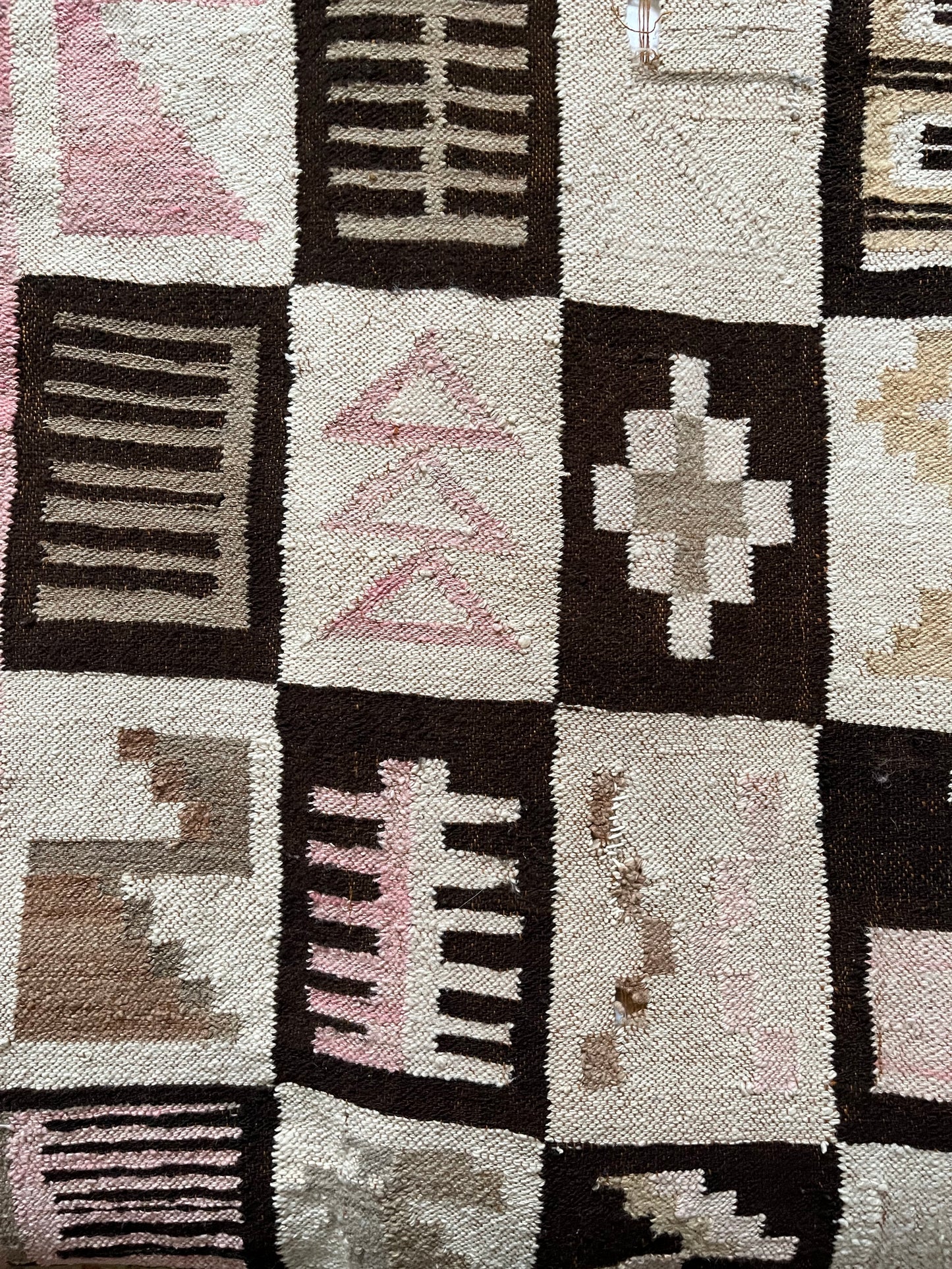 Stunning Handwoven Wool Textile