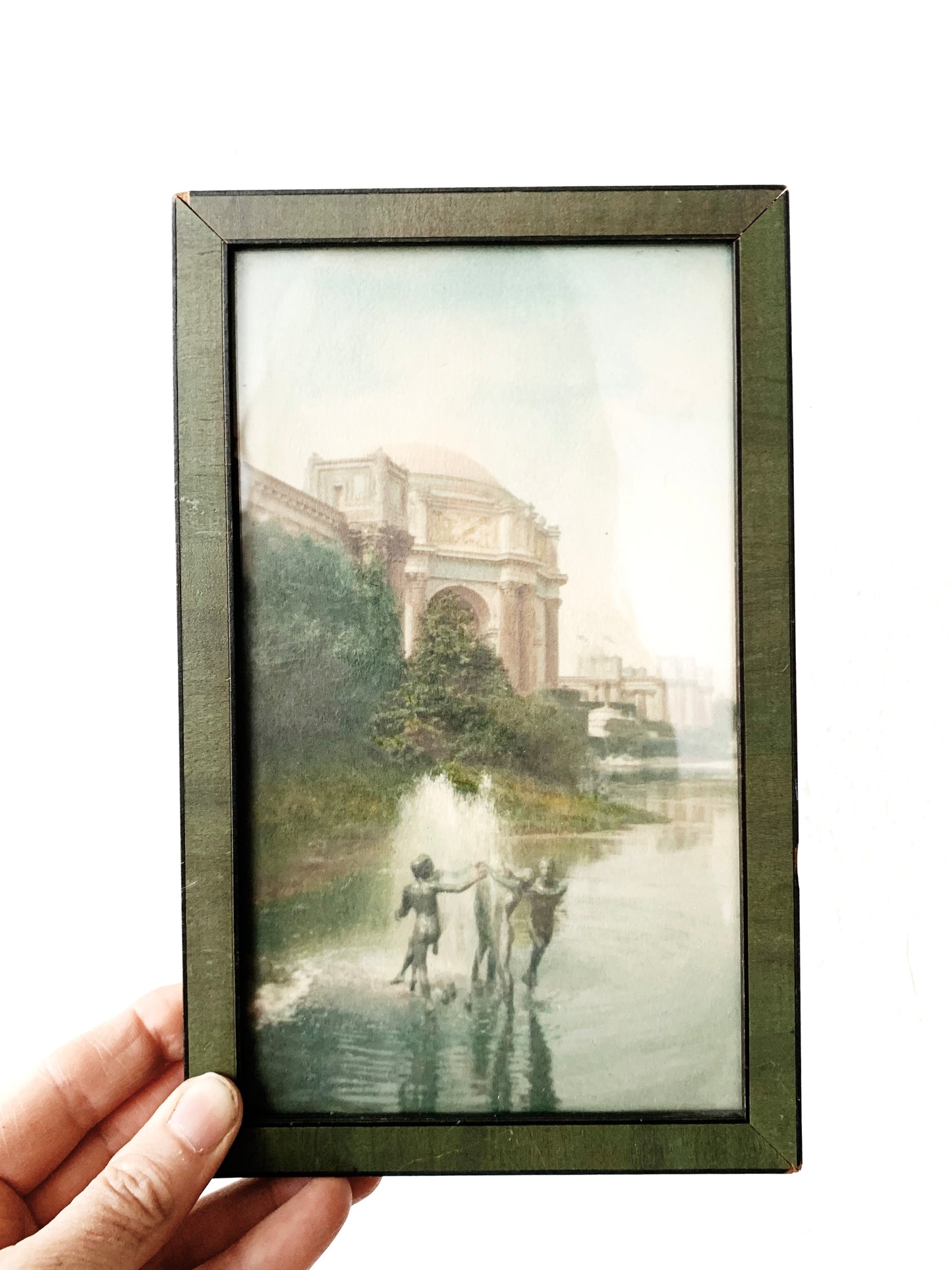 Antique Hand Colored Photo