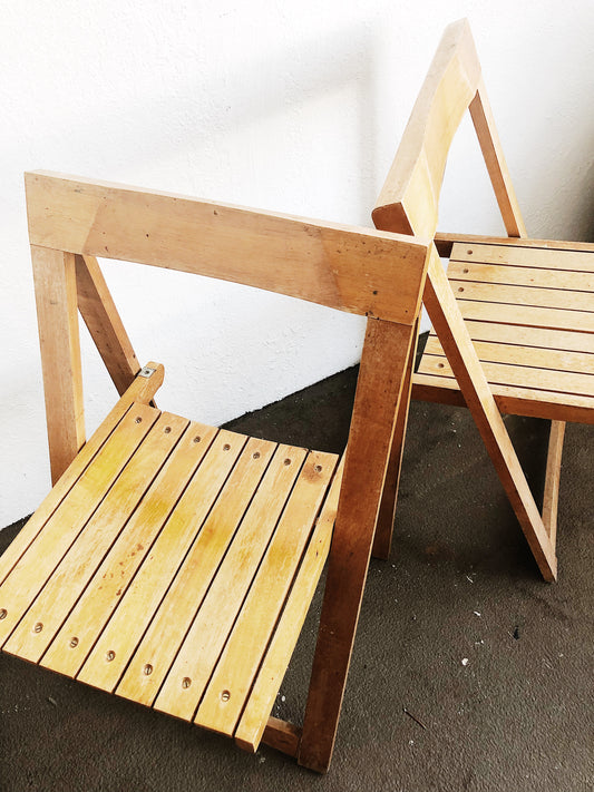 Mid Century Folding Chair