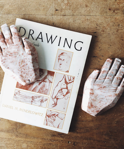 Vintage Pink Marble Hand