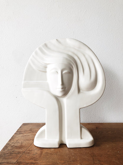 Ceramic Art Nouveau Sculpture