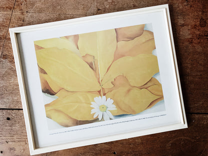 Vintage Framed Georgia O’keeffe Museum Print