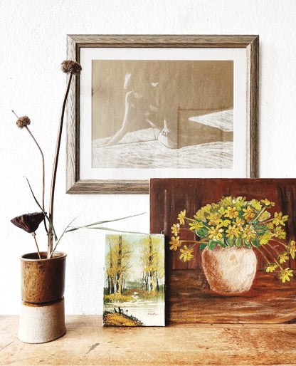 Vintage Floral Painting