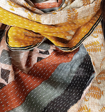 Vintage Kantha Scarf