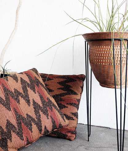 Vintage Zig Zag Pillow
