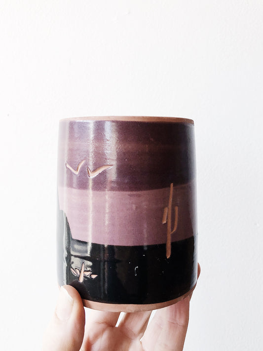 Vintage Superstition Pottery Planter