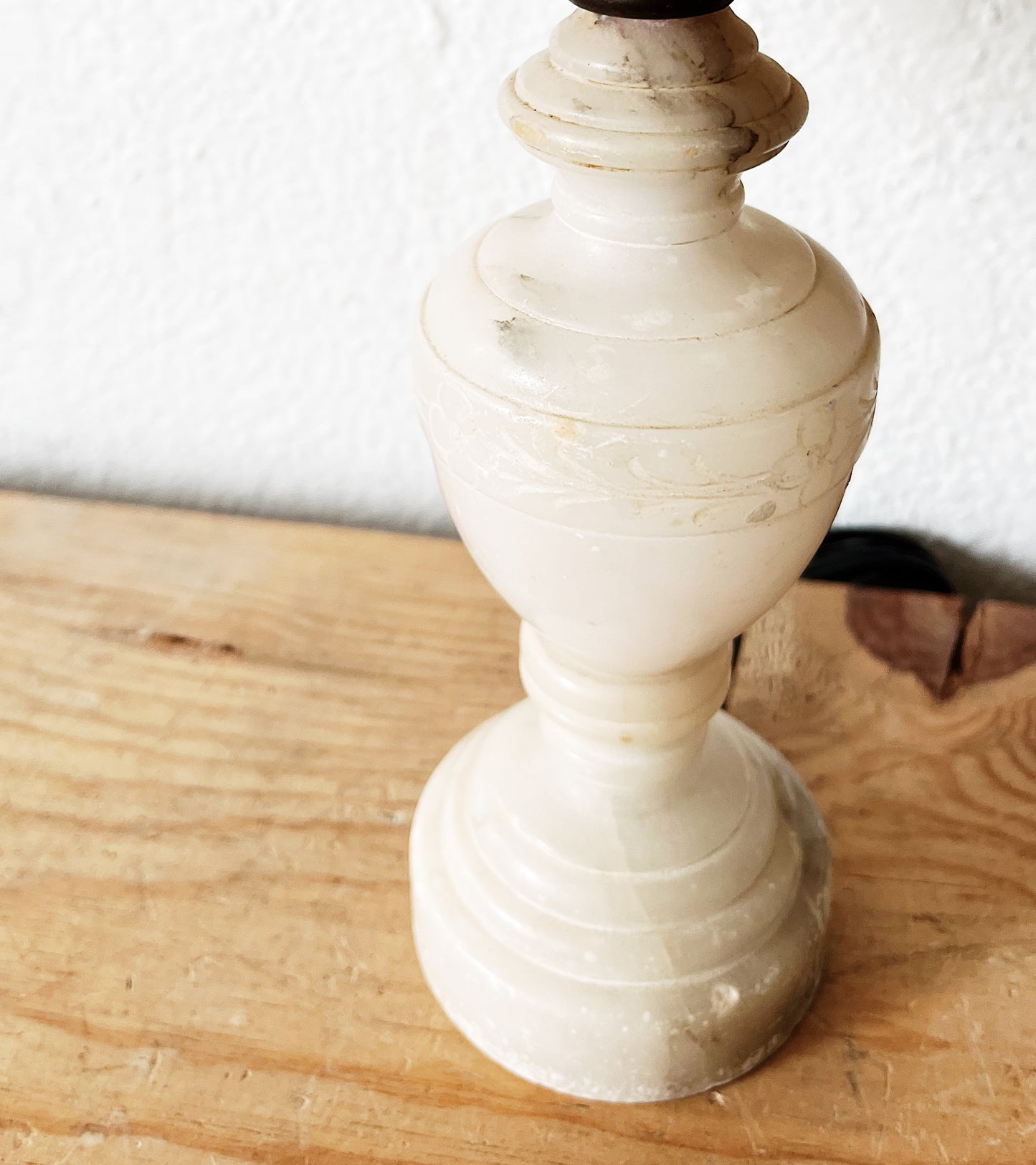 Antique Marble Lamp