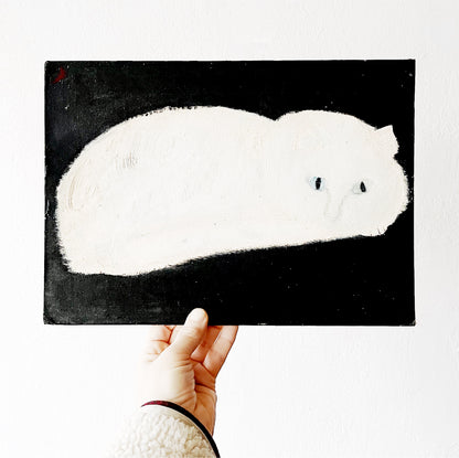 Original Kitten Painting