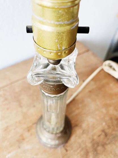 Antique Glass Lamp