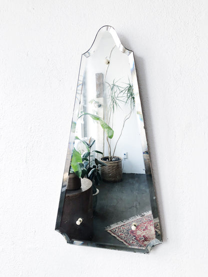 Vintage Industrial Triangle Mirror