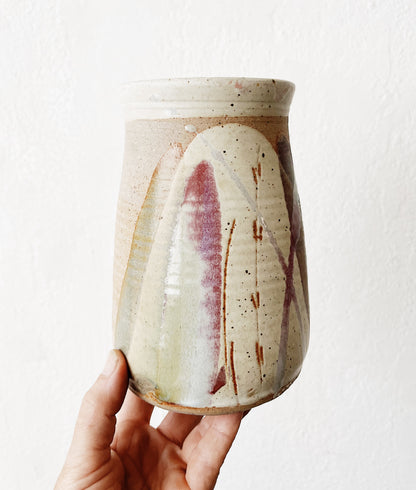 Vintage Klickitat Pottery Utensil Jar