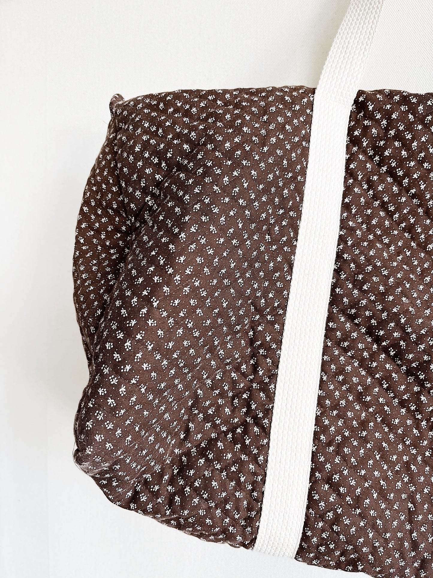 Vintage Quilted Duffel