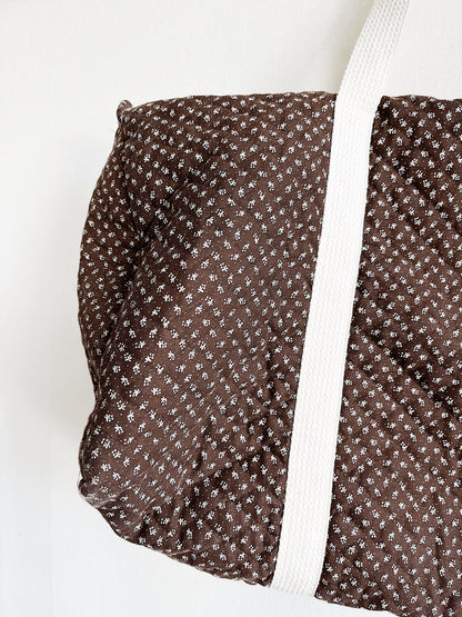Vintage Quilted Duffel