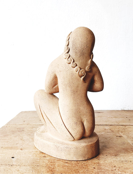 Sandstone Meditation Sculpture