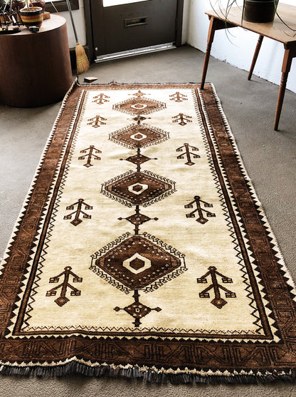 Vintage Kurdish Tribal Rug