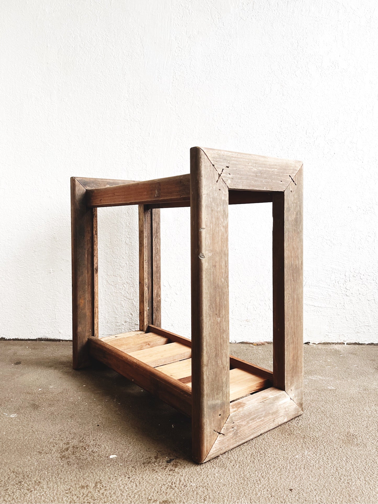 Vintage Slatted Shelf