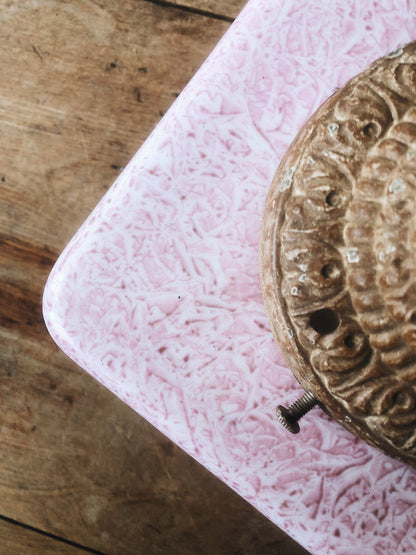 RESERVED GERI Antique Handpainted Ceiling Lamp